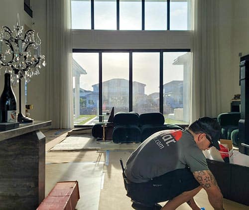 Home window tinting